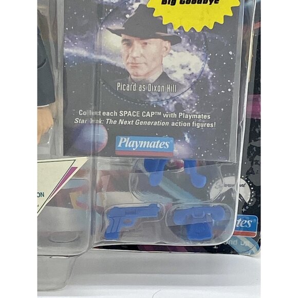 Vintage Star Trek Next Generation Captain Picard as Dixon Hill Playmates 1994 - Picture 3 of 7